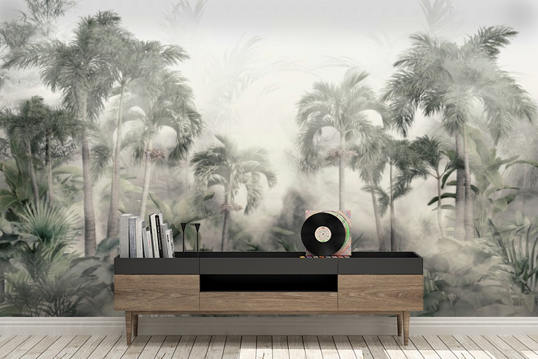 3D Фотообои «Туманные джунгли» - купить в Москве, цена в Интернет-магазине Обои 3D